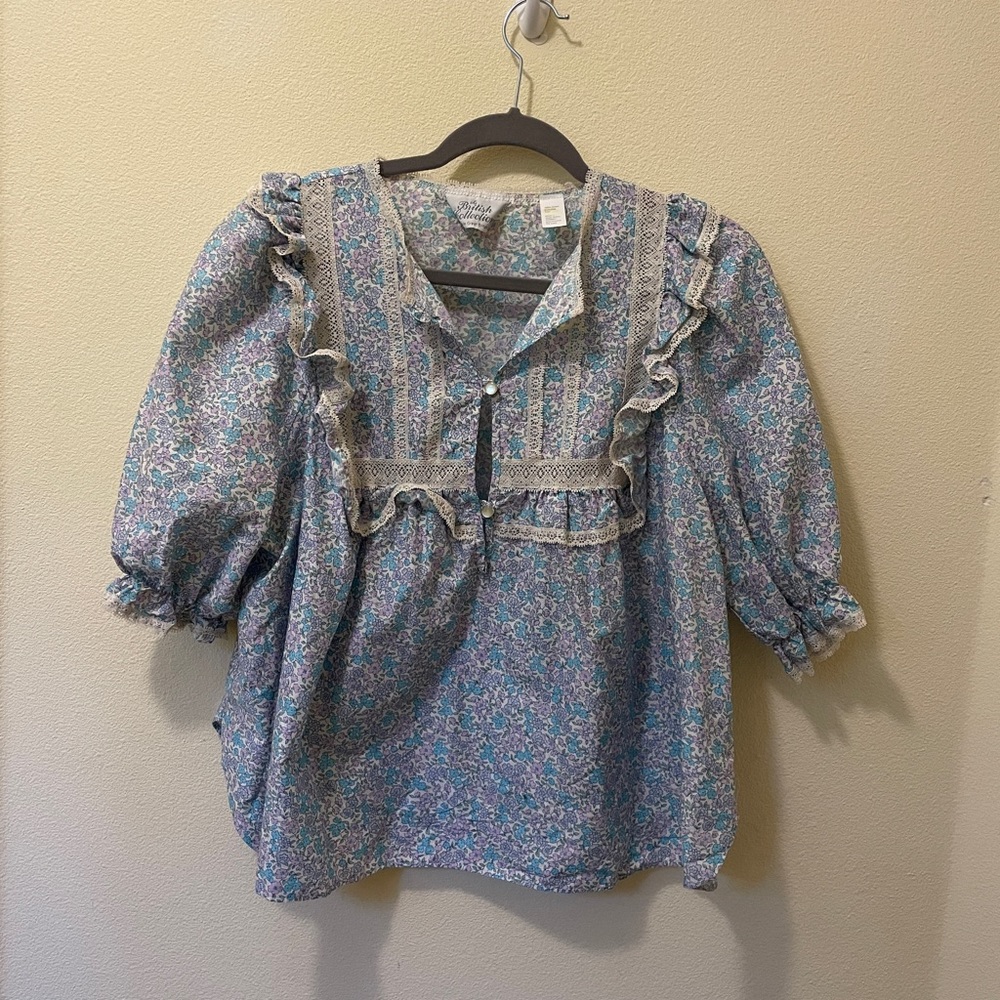 Vintage Floral Top